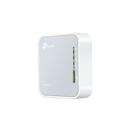 TP-LINK | Router | TL-WR902AC | 802.11ac | 300+433 Mbit/s | 10/100 Mbit/s | Ethernet LAN (RJ-45) ports 1 | Mesh Support No | MU-MiMO No | No mobile broadband | Antenna type 3xInternal | 1x USB 2.0