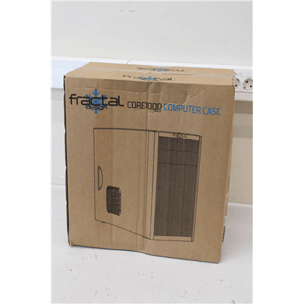SALE OUT. Fractal Design Core 1000 USB 3.0 | Fractal Design | Core 1000 USB 3.0 | Black | Micro ATX | DAMAGED PACKAGING, DENT ON THE SIDE