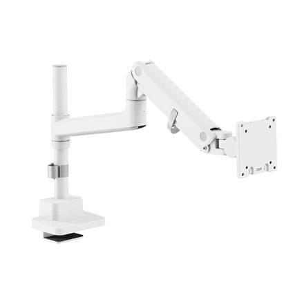 Digitus Desk Mount | DA-90476 Single Monitor Mount | Height, tilt, pivot, rotation, depth | 57 " | Maximum weight (capacity) 27 kg | White