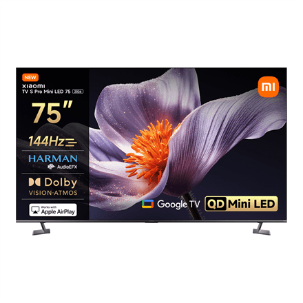 TV S Pro Mini LED 75 2026 | Xiaomi 75" | Smart TV | Google TV | 4K UHD (2160p) | Dark Grey