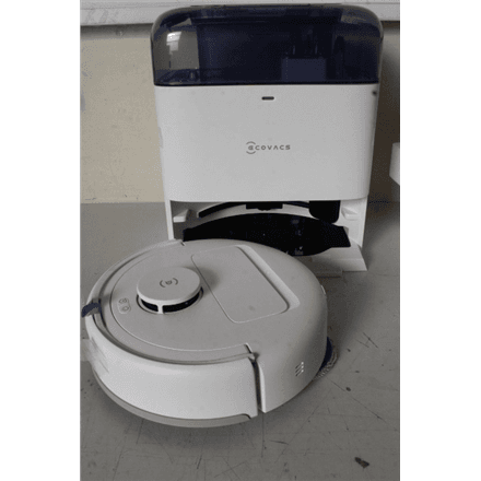 SALE OUT. Ecovacs DEEBOT mini Vacuum cleaner, Robot, Wet&Dry, ZeroTangle Technology, Agile Navigation, White/Blue + Auto-empty station | Ecovacs Robotic Vacuum Cleaner | DEEBOT mini BLUE | Wet&Dry | Li-ion | 3200 mAh...
