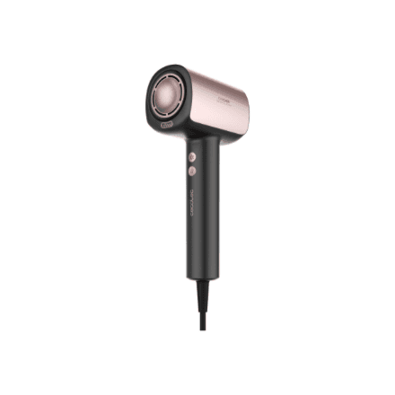 Cecotec Hair dryer | DryGlam Nano Plasma | 1600 W | Number of temperature settings 3 | Ionic function | Black/Rose Gold | Diffuser nozzle
