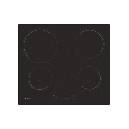 Candy | Hob | CH64CCB/4U2 | Vitroceramic | Number of burners/cooking zones 4 | Touch | Black