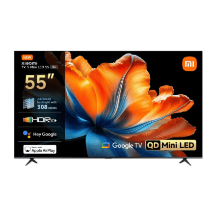 Xiaomi | S Mini LED 2026 | 55 | Smart TV | Google TV | 4K UHD | Dark Grey