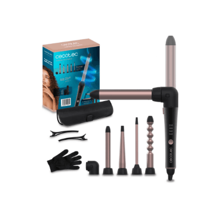 Cecotec Hair Curler | SurfCare MultiWaves Multi-head | Ceramic heating system | Temperature (min) 140 °C | Temperature (max) 200 °C | 46 W