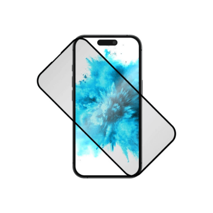 Fixed | Privacy Full Cover | Apple | iPhone 16 | Tempered Glass | Black | Screen Protector