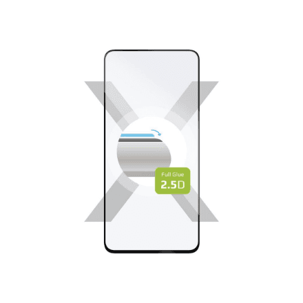 Fixed Screen protector | Samsung | Galaxy S24 FE | Tempered glass | Black | 2.5D