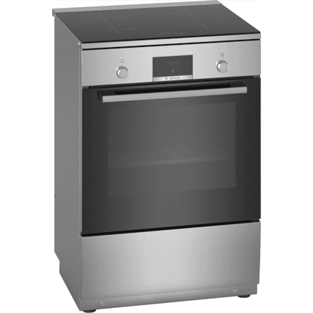 Bosch | Cooker | HLN39A050U Series 4 | Hob type Induction | Oven type Electric | Stainless Steel | Width 60 cm | Grilling | LED | Depth 60 cm | 66 L
