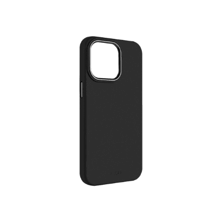 Fixed | MagFlow | Back cover | Apple | iPhone 15 Pro | Liquid silicon | Black