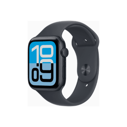 Apple Watch SE 3 GPS + Cellular 44mm Midnight Aluminium Case with Midnight Sport Band - M/L | Apple