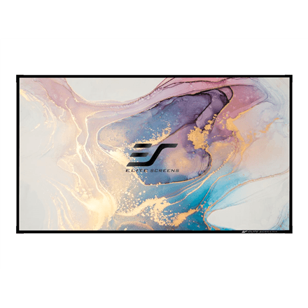 Elite Screens | Fixed Frame Projection Screen | AR100H-CLR3 | Diagonal 100 " | 16:9 | Black