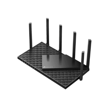 TP-LINK | AXE5400 Tri-Band Gigabit Wi-Fi 6E Router | Archer AXE75 | 802.11ax | 10/100/1000 Mbit/s | Ethernet LAN (RJ-45) ports 4 | Mesh Support Yes | MU-MiMO No | No mobile broadband | Antenna type External | 1