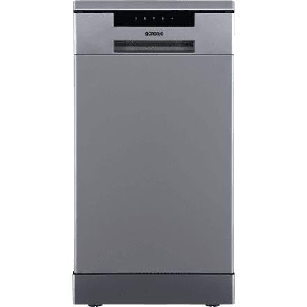 Gorenje Dishwasher | GS522E10S | Built under | Width 44.8 cm | Number of place settings 10 | Number of programs 6 | Energy efficiency class Class E | Grey