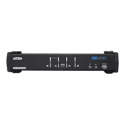 Aten 4-Port USB DVI Dual Link/Audio KVMP Switch | Aten | 4-Port USB DVI Dual Link/Audio KVMP™ Switch