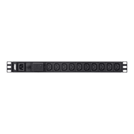 Aten | 1U 10A 18Ports Basic PDU with Surge Protection | PE0118SG