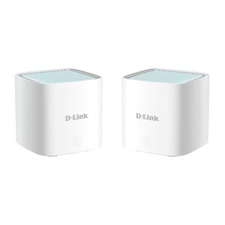 D-Link | EAGLE PRO AI AX1500 Mesh System | M15-2 (2-pack) | 802.11ax | 1200+300 Mbit/s | 10/100/1000 Mbit/s | Ethernet LAN (RJ-45) ports 1 | Mesh Support Yes | MU-MiMO Yes | No mobile broadband | Antenna type 2 x 2.4G...