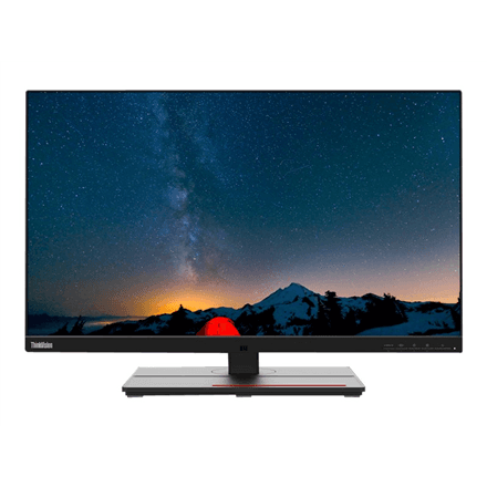 Lenovo | ThinkVision | P27u-20 | 27 " | IPS | 4K UHD | 16:9 | 60 Hz | 4 ms | 3840 x 2160 | 450 cd/m² | HDMI ports quantity 2 | Raven Black | Warranty 36 month(s)
