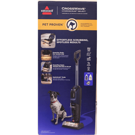 SALE OUT. Bissell All-in-one Multi-surface Vacuum Cleaner | 4284N | Cordless operating | Washing function | 25.9 V | Operating time (max) 45 min | Black/Midnight Blue | Warranty 24 month(s) | USED, DIRTY AND SCRATCHED