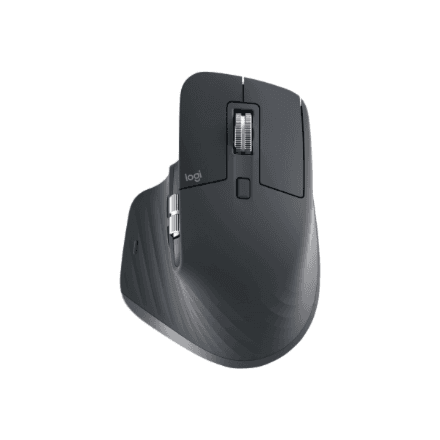 Logitech MX MASTER 3S Wireless Mouse, 8000 DPI, Graphite | Logitech