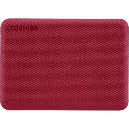 Canvio Advance | HDTCA10ER3AA | 1000 GB | 2.5 " | USB 3.2 Gen1 | Red