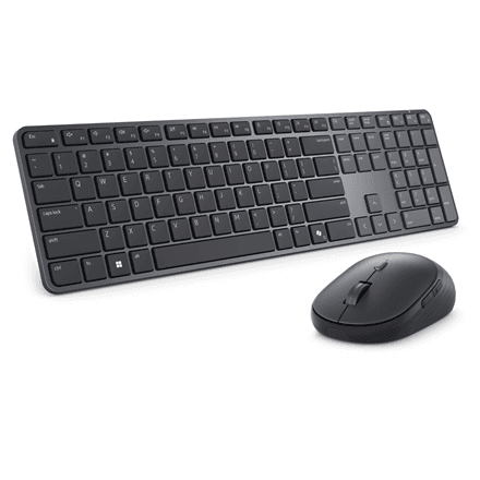 Dell Pro 7 Slim Keyboard and Mouse | KM726 | Keyboard and Mouse Set | Wireless | Mouse included | US International | Bluetooth | Black