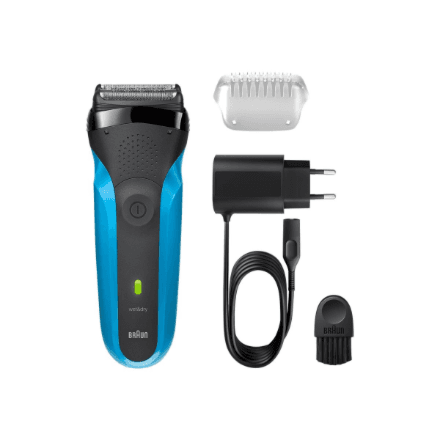 Braun 310 Series 3 Shaver, Blue/Black | Braun