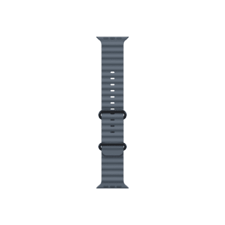 Apple 49mm Anchor Blue Ocean Band - Black Titanium Finish | Apple