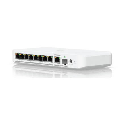 Ubiquiti | Flexible, 8-port 2.5 GbE PoE++ switch with a 10 GbE RJ45/SFP+ combination uplink port | USW-Flex-2.5G-8-PoE | Managed | Wall-mountable/Desktop