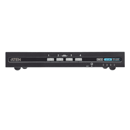 Aten | 4P USB DVI Single Display PP4 Secure KVM | CS1184D4