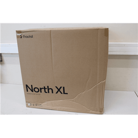 SALE OUT. Fractal Design North XL Chalk White TG Clear | SALE OUT. Fractal Design North XL | Chalk White TG Clear | Mid-Tower | DAMAGED PACKAGING