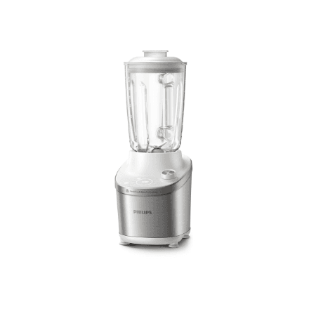 Philips | Atlantic High Speed Blender | HR3760/01 7000 Series | Tabletop | 1500 W | Jar material Glass | Jar capacity 2 L | Ice crushing | Metal/White