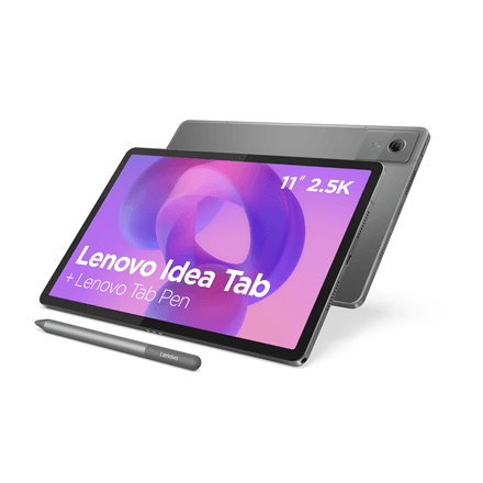 Lenovo Idea Tab 5G LTE (w/o power adapter) | ZAFM0112SE | 11 " | Luna Grey | IPS | 2560 x 1600 pixels | MediaTek | Dimensity 6300 | 8 GB | Soldered LPDDR4x | 128 GB | 3G | 4G | 5G | Wi-Fi | Front camera | 5 MP | Rear...