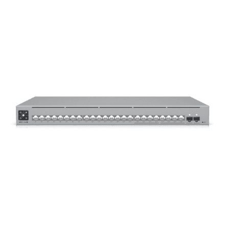 Ubiquiti | Switch | USW-Pro-Max-24-PoE | Managed L3 | Rackmountable | SFP+ ports quantity 2 | Power over Ethernet (PoE) ports quantity 24 | PoE+ ports quantity 8 + 16 PoE++ | Power supply type AC/DC, internal, 450W