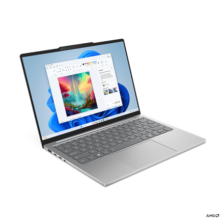 Lenovo IdeaPad Slim 5 13ARP10 | Cloud Grey | 13.3 " | IPS | WUXGA | 1920 x 1200 pixels | Anti-glare | AMD Ryzen 5 | 7535HS | 16 GB | Soldered LPDDR5x | Solid-state drive capacity 512 GB | AMD Radeon 660M Graphics | Wi...