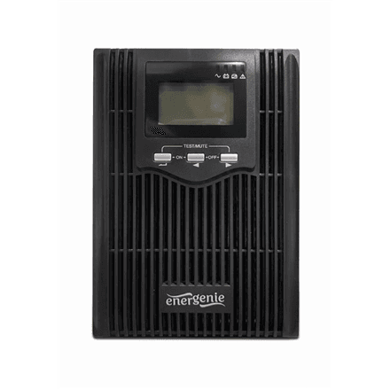 EnerGenie | Pure sine wave UPS with LCD display and USB, 2 x Schuko + 3 x C13 outputs | EG-UPS-PS2000-02 | 2000 VA | 1600 W