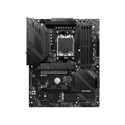 MSI | MAG B650 TOMAHAWK WIFI | Processor family AMD | Processor socket AM5 | DDR5 DIMM | Memory slots 4 | Supported hard disk drive interfaces SATA, M.2 | Number of SATA connectors 6 | Chipset AMD B650 | ATX