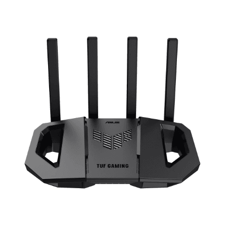 Asus | Dual-band Gaming Router | TUF-BE3600 | 802.11ax | 10/100/1000 Mbit/s | Ethernet LAN (RJ-45) ports 5 | Mesh Support Yes | MU-MiMO No | No mobile broadband | Antenna type External | 1x USB 3.2 Gen 1