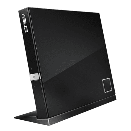 Asus | DVD±RW (±R DL)/DVD-RAM/BD-ROM drive | Interface USB 2.0 | Disk drive | CD read speed 24x (CD) / 8x (DVD) / 6x (BD) x | CD write speed 24x (CD) / 8x (DVD±R) / 6x (DVD±R DL) x | Black