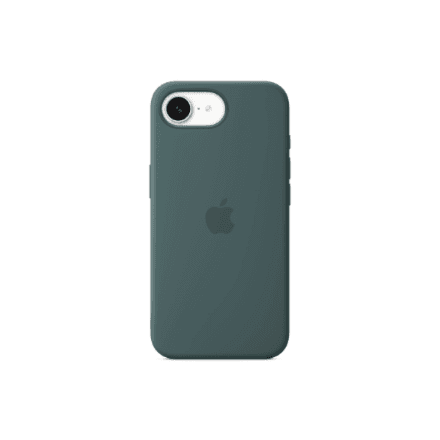 Apple iPhone 16e Silicone Case – Lake Green | Apple