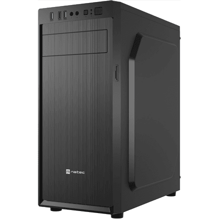 Genesis PC Case | Natec Aracanta | Black | Midi Tower