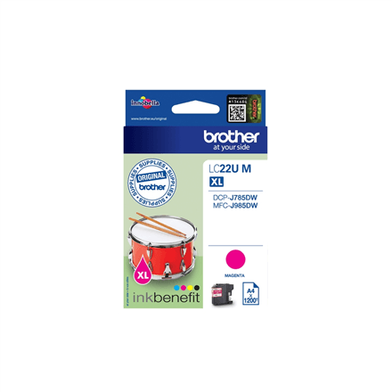 Brother LC-22UM | Ink Cartridge | Magenta
