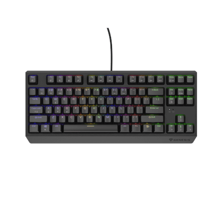 Genesis | THOR 230 TKL | Mechanical Gaming Keyboard | Wired | US | Linear | Black | RGB
