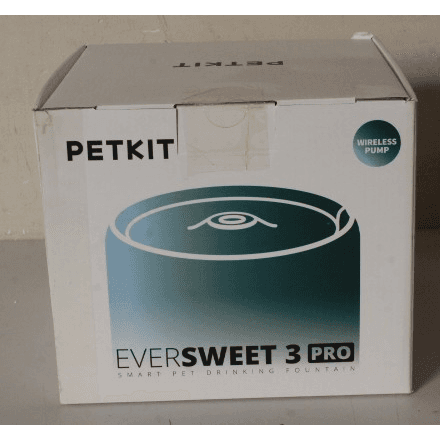 SALE OUT. Petkit P4108 Eversweet 3 Pro (Wireless Pump) (W4X) | PETKIT Smart Pet Drinking Fountain | Eversweet 3 Pro (Wireless Pump) | Capacity 1.35 L | Filtering | Material Stainless Steel, ABS | White | DEMO | 24 mon...