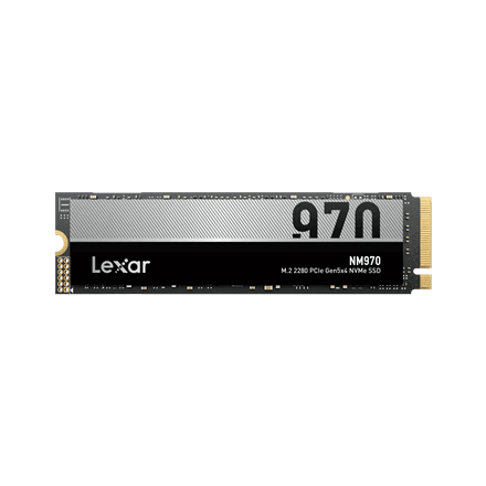 Lexar SSD | NM970 | 1000 GB | SSD form factor M.2 2280 | Solid-state drive interface PCIe Gen 5X4 | Read speed 11000 MB/s | Write speed 10000 MB/s