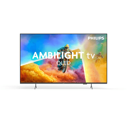 Philips 55PQS8501/12 | 4K QLED Ambilight TV | 55 | Smart TV | Titan OS | UHD | Black