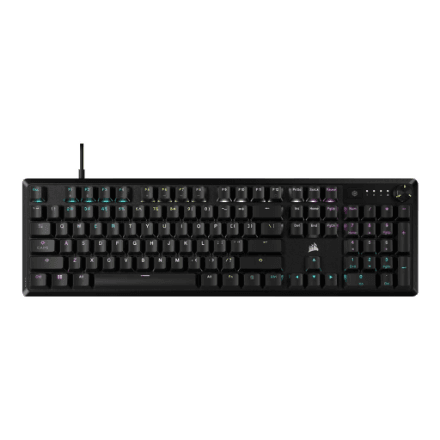 Corsair | Mechanical Gaming Keyboard | K70 CORE RGB | Gaming keyboard | Wired | N/A | RED | Black