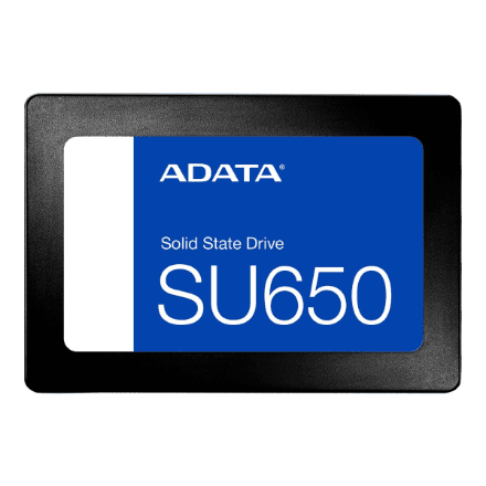 ADATA | Ultimate SU650 | 2000 GB | SSD form factor 2.5" | Solid-state drive interface SATA 6Gb/s | Read speed 520 MB/s | Write speed 450 MB/s