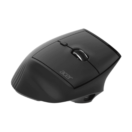 Acer Smart Fit Vertical Mouse, Retail pack | Wireless | Bluetooth | Black