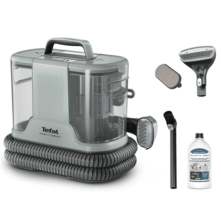 TEFAL Carpet and Upholstery Cleaner | IZ3020F0 Clean it Compact | Corded operating | Washing function | 400 W | Operating radius 5.65 m | 220-240 V | Eucalyptus
