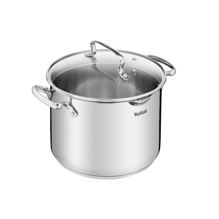 TEFAL | Pot | G7197955 Duetto+ | 6.1 L | Stainless steel | Dishwasher proof | Lid included | Stainless steel